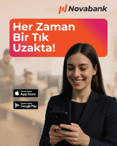 Novabank Mobil Uygulaması Yeni Özellikleriyle Sizlerle!?v=1761120400