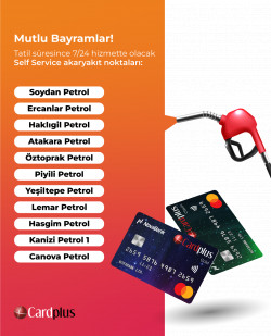 Novabank 7/24 Self Service Akaryakıt Hizmeti