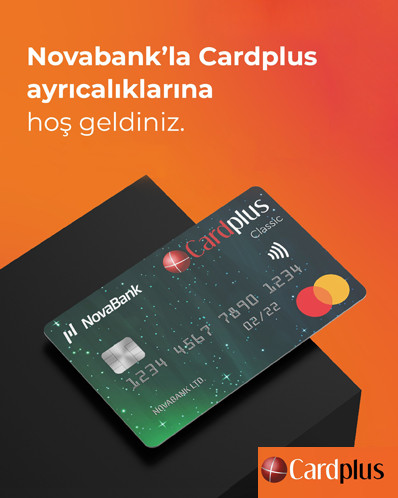 Novabank'la Cardplus ayrıcalıklarına hoşgeldiniz!